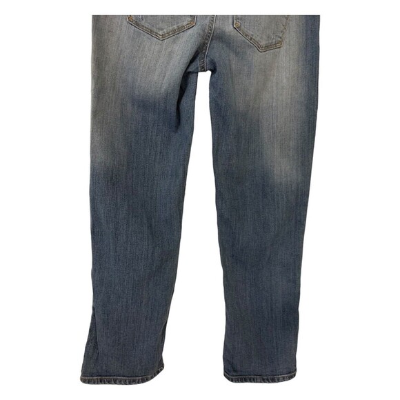 Apt. 9 Boyfriend Denim Jeans Distressed Modern Size 2 Inseam 26” Medium Wash - Picture 7 of 11
